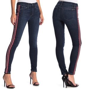 Joe’s Jeans Skinny Ankle Athletic Stripe Jean Size 25